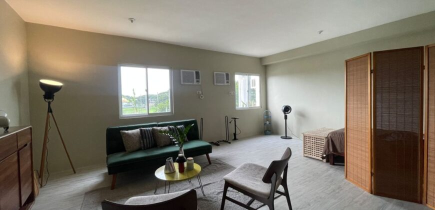 42.8 sqm Fully Furnished Condo for Sale in Amaia Steps Nuvali with Parking | Mt. Makiling View